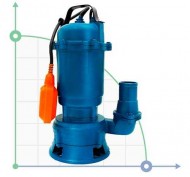 Насос канализационный 1.1кВт Hmax 10м Qmax 200л/мин Wetron (773401) Насос канализационный 1.1кВт Hmax 10м Qmax 200л/мин Wetron (773401)