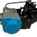 PN6 DN100 Zwischenflanschklappe, Gehäuse und Klappenscheibe AISI 304, PTFE, einfachwirkend (mit Feder) Pneumatischer Stellantrieb Ex+Stellungsregler 4-20MA