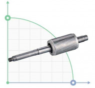 Ротор электродвигателя для 773122, 773127, 773224 Aquatica (773224015) Ротор электродвигателя для 773122, 773127, 773224 Aquatica (773224015)