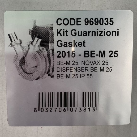 Zestaw części zamiennych zestaw uszczelek gumowych do ROVER POMPE 2013 BE-M 25, NOVAX 25M, DISPENSER Zestaw części zamiennych zestaw uszczelek gumowych do ROVER POMPE 2013 BE-M 25, NOVAX 25M, DISPENSER