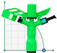 Aspersor para riego, riego ATOM15 LF
