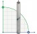 Submersible downhole pump AD M45-251-5, 380V for AdBlue®