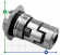 Uszczelnienie pompy Grundfos R-706H(CR) 12, SIC/SIC, VITON, 304