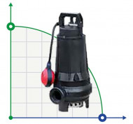 Фекальный насос Dreno AT 40/2/110 C.219 TG с двухканальным рабочим колесом