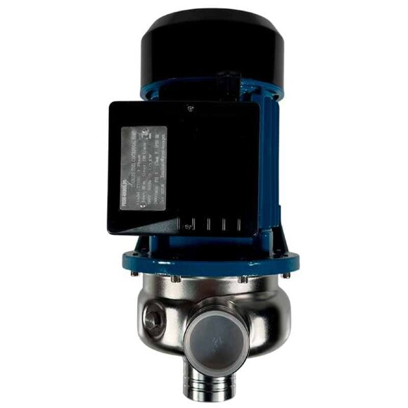 Pompe pour le lavage des légumes et des fruits TS100, 0,75 kW, AISI 304, 380 V/50 Hz, 2 900 tr/min avec turbine ouverte