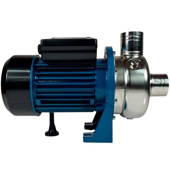 Pompe pour le lavage des légumes et des fruits TS100, 0,75 kW, AISI 304, 380 V/50 Hz, 2 900 tr/min avec turbine ouverte