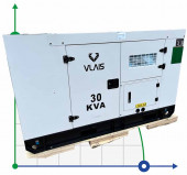 Générateur diesel industriel KDE-3000 avec ATS, moteur Ricardo 30kVA, 24kW, 380V/50HZ type fermé Générateur diesel industriel KDE-3000 avec ATS, moteur Ricardo 30kVA, 24kW, 380V/50HZ type fermé