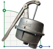 Handpumpe ROVATTI zum Entfernen der Luft aus der Saugleitung der Pumpe PTO PRIMING PUMP -PAM Handpumpe ROVATTI zum Entfernen der Luft aus der Saugleitung der Pumpe PTO PRIMING PUMP -PAM