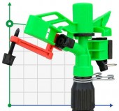 Aspersor para riego, riego ATOM15 LF PC