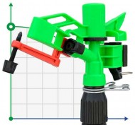 Aspersor para riego, riego ATOM15 LF PC