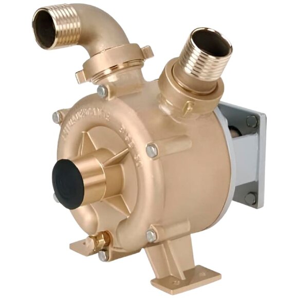 Вихревой насос для опорожнения трюмов LIVERANI MID 40, 120 л/мин, бронза, под гидравлический двигатель Вихревой насос для опорожнения трюмов LIVERANI MID 40, 120 л/мин, бронза, под гидравлический двигатель
