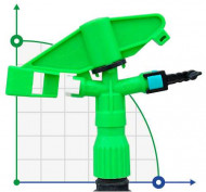 Aspersor para riego, riego ATOM15 LA