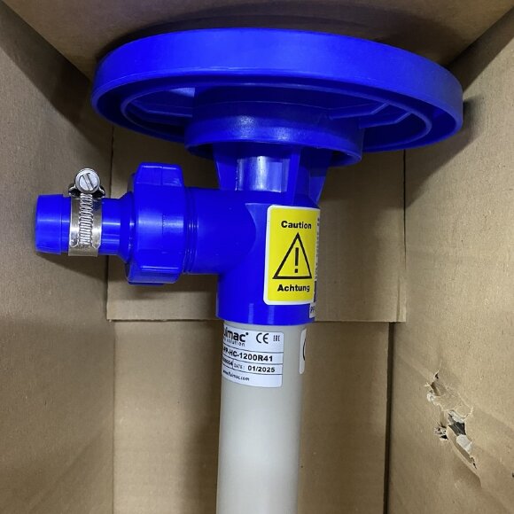 Насосная часть (труба) бочкового насоса FLUIMAC NETTUNE из PP (вал HASTELLOY 2,4610), 1200 мм, Ø41 мм Насосная часть (труба) бочкового насоса FLUIMAC NETTUNE из PP (вал HASTELLOY 2,4610), 1200 мм, Ø41 мм