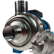 Pumpe für mittelverschmutztes Wasser TS200, 1,5 kW, AISI 304, 380V/50Hz, 2900 U/min mit offenem Laufrad Pumpe für mittelverschmutztes Wasser TS200, 1,5 kW, AISI 304, 380V/50Hz, 2900 U/min mit offenem Laufrad