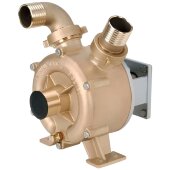 Wirbelpumpe zum Entleeren von Behältern LIVERANI MID 50, 230 l/min, Bronze, für Hydraulikmotor Wirbelpumpe zum Entleeren von Behältern LIVERANI MID 50, 230 l/min, Bronze, für Hydraulikmotor