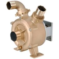 Вихревой насос для опорожнения трюмов LIVERANI MID 50, 230 л/мин, бронза, под гидравлический двигатель Вихревой насос для опорожнения трюмов LIVERANI MID 50, 230 л/мин, бронза, под гидравлический двигатель