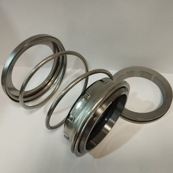 Sello mecánico para eje de bomba R-T2 3, TC/TC, VITON, 304