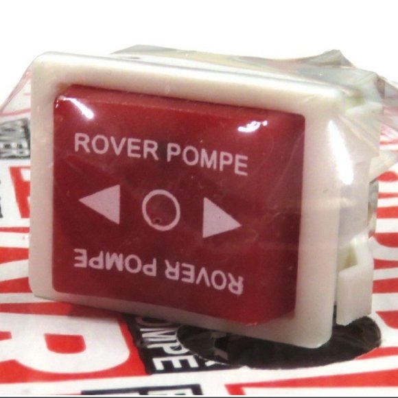 Commutateur - interrupteur à deux positions (1-0-1) IP 44 pour ROVER POMPE BE-M 20, 25, 30, 35, 40, NOVAX 20, 25, 30, 35, 40, huile, ROVER 20, 25, 30 , 35 , 40