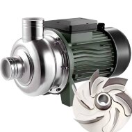 Насос для перекачування закваски TS300, 2,2 кВт, AISI 304, 380В/50Гц, 2900 об/хв з відкритим робочим колесом Насос для перекачування закваски TS300, 2,2 кВт, AISI 304, 380В/50Гц, 2900 об/хв з відкритим робочим колесом