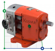 Kupar KLP 2 Inch Lobe Pump AISI 316 for detergents, surfactants, glycerine Kupar KLP 2 Inch Lobe Pump AISI 316 for detergents, surfactants, glycerine