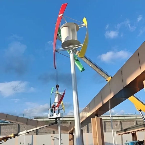 Ветрогенератор X-типа RX-XV15K 15 кВт вертикальный Ветрогенератор X-типа RX-XV15K 15 кВт вертикальный