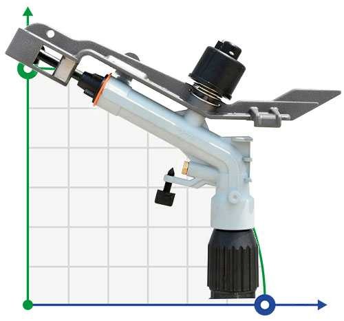Sprinkler for irrigation ATOM22 ECO FC-BSP