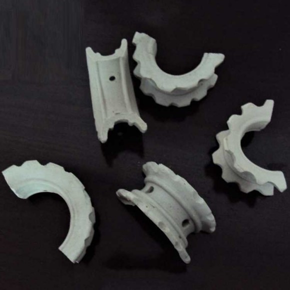 Keramik-Intalox-Supersättel, 38x30x4 mm, Ceramic Intalox Super Saddles