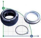 Mechanical seal of the pump FLYGT R-FL.OU 45, TC/TC, VITON Mechanical seal of the pump FLYGT R-FL.OU 45, TC/TC, VITON