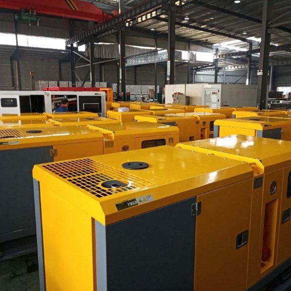 Industrieller Dieselgenerator VLAIS KDE-75000 mit ATS, motor Ricardo 75kVA, 60kW, 380V/50HZ geschlossener Typ