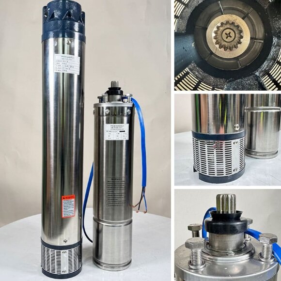 Pompa głębinowa 6SR10/14, Outlet: 3 cal, 7,5kW, 380V (zamiennik ECV 6-10-140)