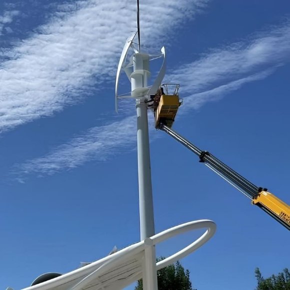 Aerogenerador tipo X RX-XV20K 20 kW vertical