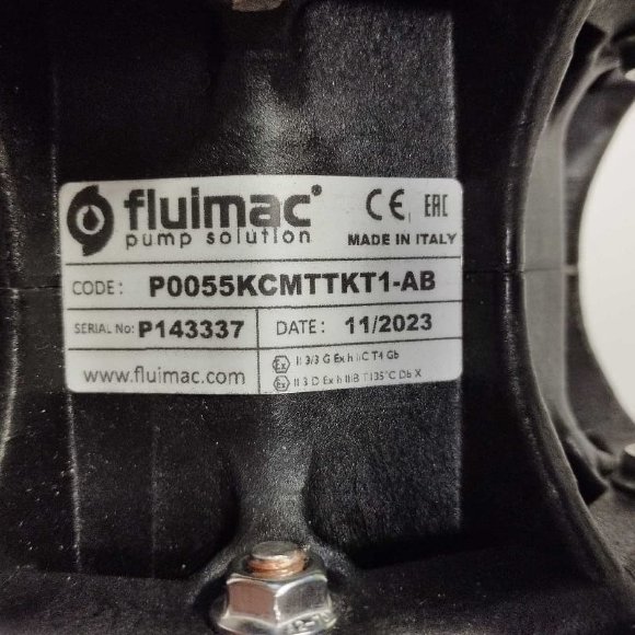 Pneumatic Diaphragm Pump for coagulant PHOENIX P55 PVDF SANTOPRENE+PTFE, 55 l/min Pneumatic Diaphragm Pump for coagulant PHOENIX P55 PVDF SANTOPRENE+PTFE, 55 l/min