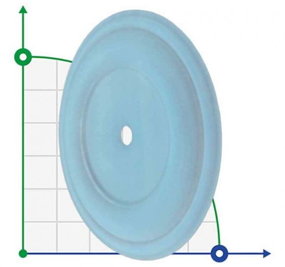 Зовнішня мембрана PTFE для насосу FLUIMAC PHOENIX P10-20-30