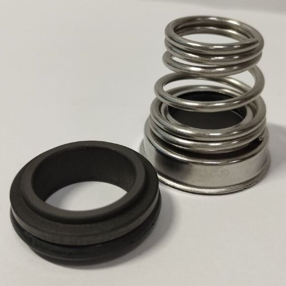 Mechanical seal for pump shaft R-BT-FN 12, SIC/SIC, VITON, 316