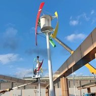 Ветрогенератор X-типа RX-XV25K 25 кВт вертикальный Ветрогенератор X-типа RX-XV25K 25 кВт вертикальный