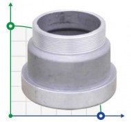 Female QC Ø90 For Sprinkler System 3 inch male Screw (NPT)