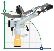 Sprinkler for irrigation ATOM22-BSP