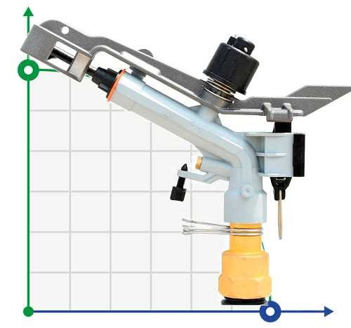 Sprinkler for irrigation ATOM22-BSP