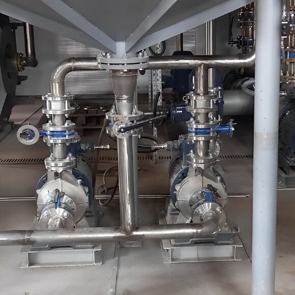 BGWHB 65-250A (23,4/70), 11kW, 2880, Ex - насос нержавеющий горизонтальный