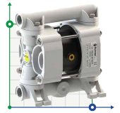 PHOENIX P30 POM HYTREL+PTFE ATEX pompa membranowa pneumatyczna PHOENIX P30 POM HYTREL+PTFE ATEX pompa membranowa pneumatyczna