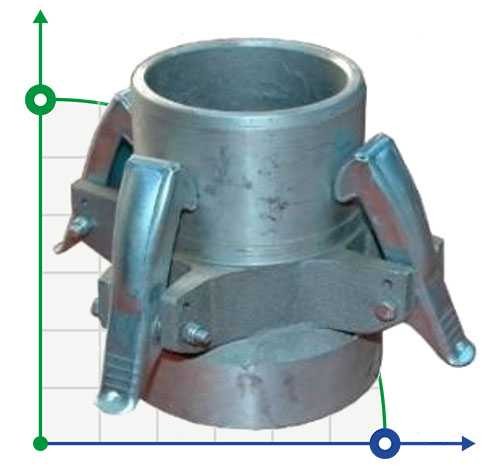 Male QC - Ø90 For Sprinkler System 3 inch Female Screw (BSP)