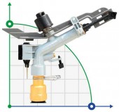 Aspersor para riego, riego ATOM22 NPT