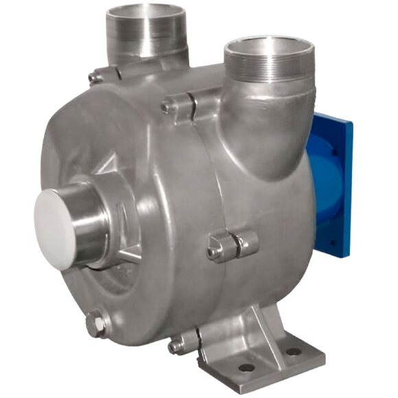 Vortex pump for pumping vinegar, acetic acid LIVERANI MID 80 Inox, 900 l/min, AISI 316, for hydraulic motor Vortex pump for pumping vinegar, acetic acid LIVERANI MID 80 Inox, 900 l/min, AISI 316, for hydraulic motor