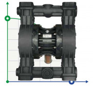 Die pneumatischen Membranpumpen BOXER 503 PVDF IB503FCMTTFV-- Die pneumatischen Membranpumpen BOXER 503 PVDF IB503FCMTTFV--
