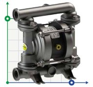 Bomba neumática de diafragma PHOENIX P30 AISI316 ATEX Bomba neumática de diafragma PHOENIX P30 AISI316 ATEX