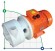 ADH 155 PP/B/7.5HP/TF/2800/BSP - горизонтальный центробежный насос