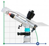 Aspersor para riego, riego ATOM28 ECO BSP