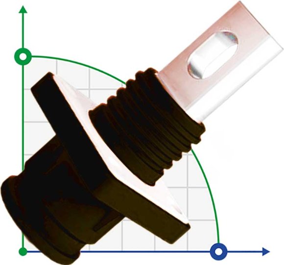 JC-CN14-S-03-T, 350A, 1500V Gniazdo przyłączeniowe DC do systemów magazynowania energii, przewlekane, czarne