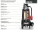 Bomba sumergible Dreno COMPATTA 3 M/G con impulsor vortex