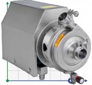 SCP-L, 10T, 24M, AISI 304, 2,2 kW ABB Motor, 380V гігієнічний відцентровий насос SCP-L, 10T, 24M, AISI 304, 2,2 kW ABB Motor, 380V гігієнічний відцентровий насос